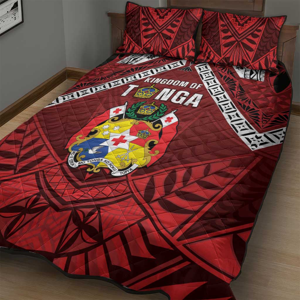 Tonga Emancipation Day Quilt Bed Set Tongan Kupesi Pattern
