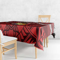 Tonga Emancipation Day Tablecloth Tongan Kupesi Pattern