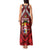 Tonga Emancipation Day Tank Maxi Dress Tongan Kupesi Pattern