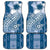 Tonga Kupesi Ngatu Car Mats Vintage Blue Plumeria