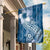 Tonga Kupesi Ngatu Garden Flag Vintage Blue Plumeria