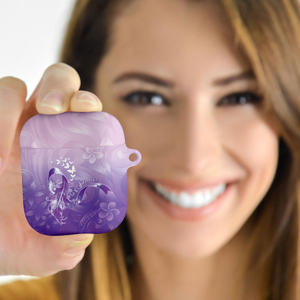 Lupus Awareness Month AirPods Case Polynesian Style