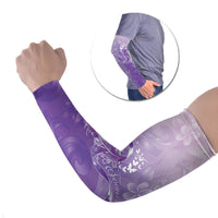 Lupus Awareness Month Arm Sleeves Polynesian Style