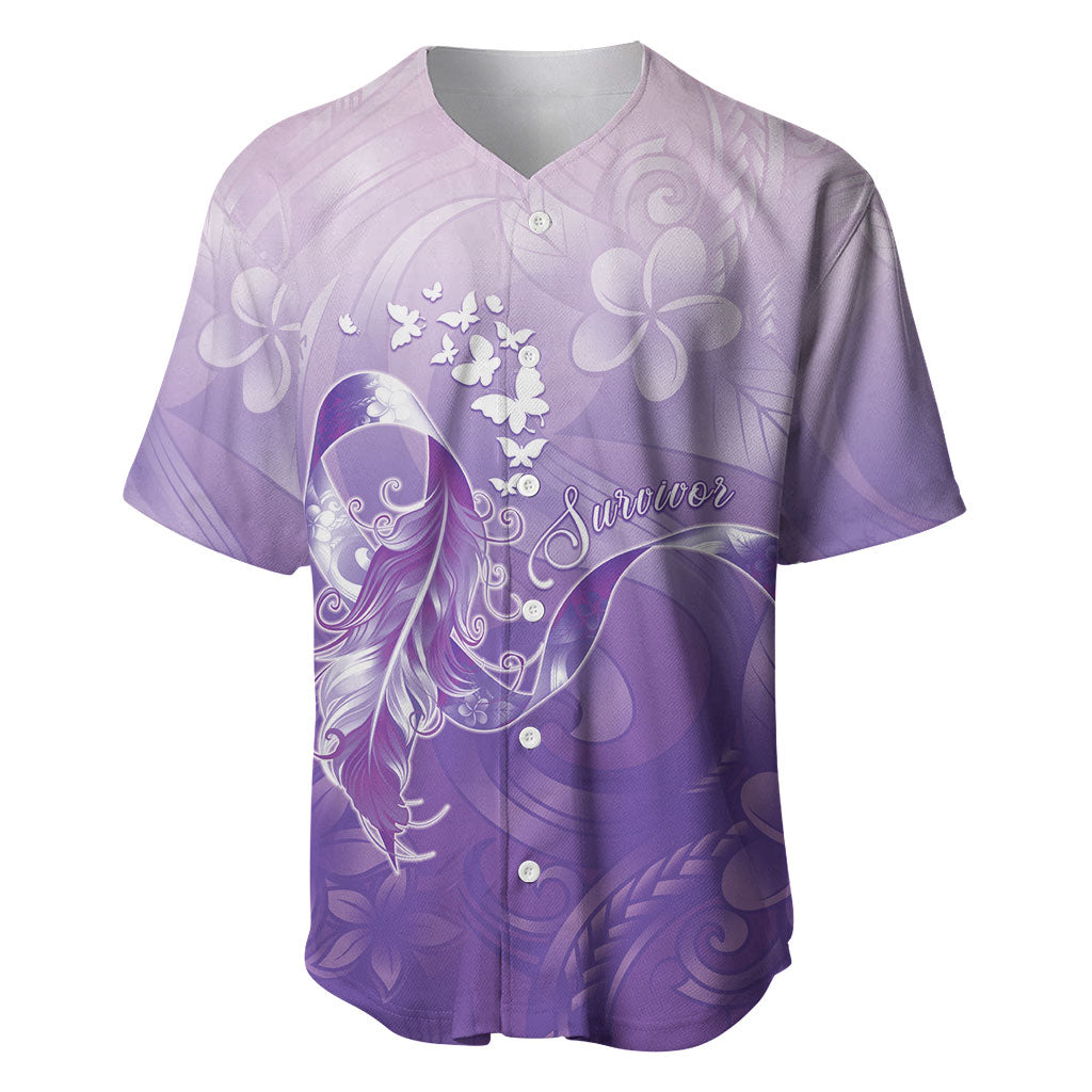 Lupus Awareness Month Baseball Jersey Polynesian Style