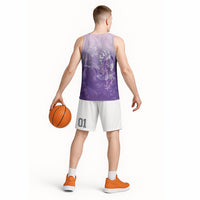 Lupus Awareness Month Basketball Jersey Polynesian Style