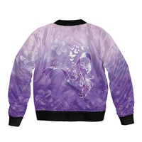 Lupus Awareness Month Bomber Jacket Polynesian Style