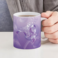 Lupus Awareness Month Ceramic Mug Polynesian Style