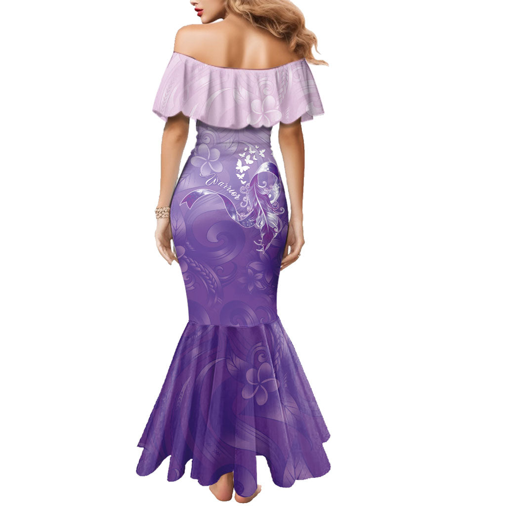 Lupus Awareness Month Family Matching Mermaid Dress and Hawaiian Shirt Polynesian Style