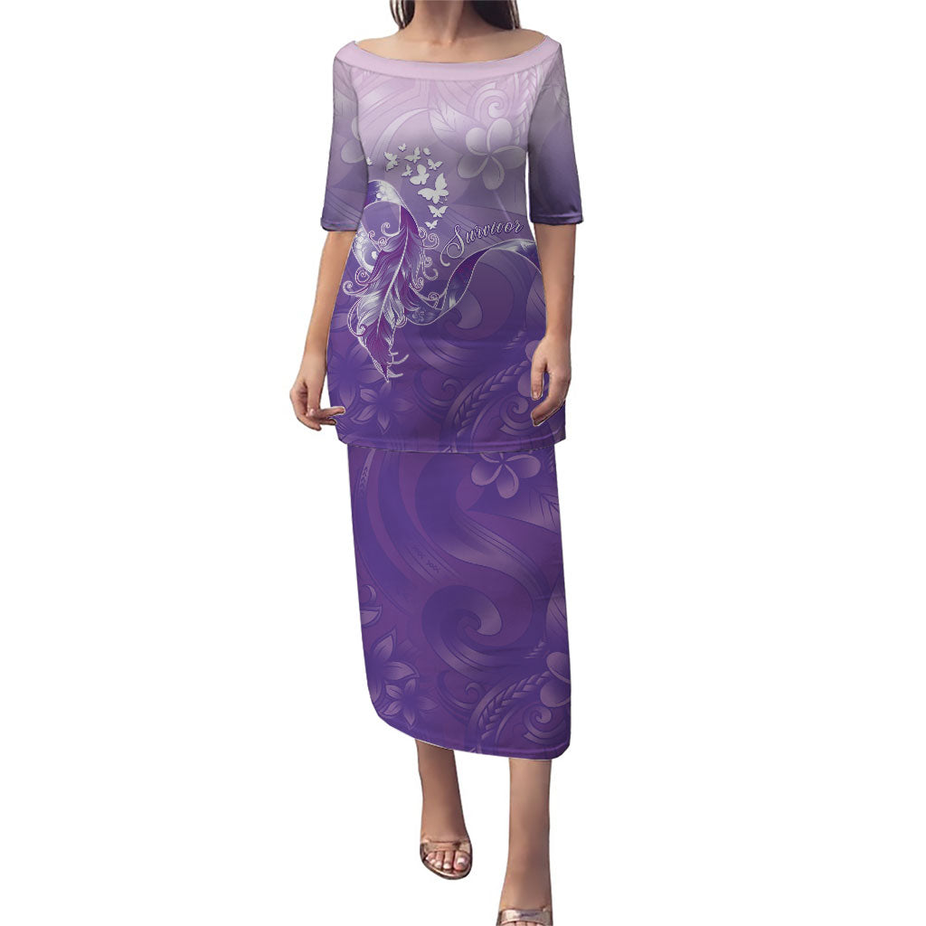 Lupus Awareness Month Family Matching Puletasi and Hawaiian Shirt Polynesian Style