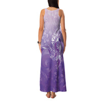 Lupus Awareness Month Family Matching Tank Maxi Dress and Hawaiian Shirt Polynesian Style