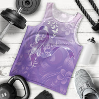 Lupus Awareness Month Men Tank Top Polynesian Style
