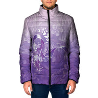 Lupus Awareness Month Padded Jacket Polynesian Style