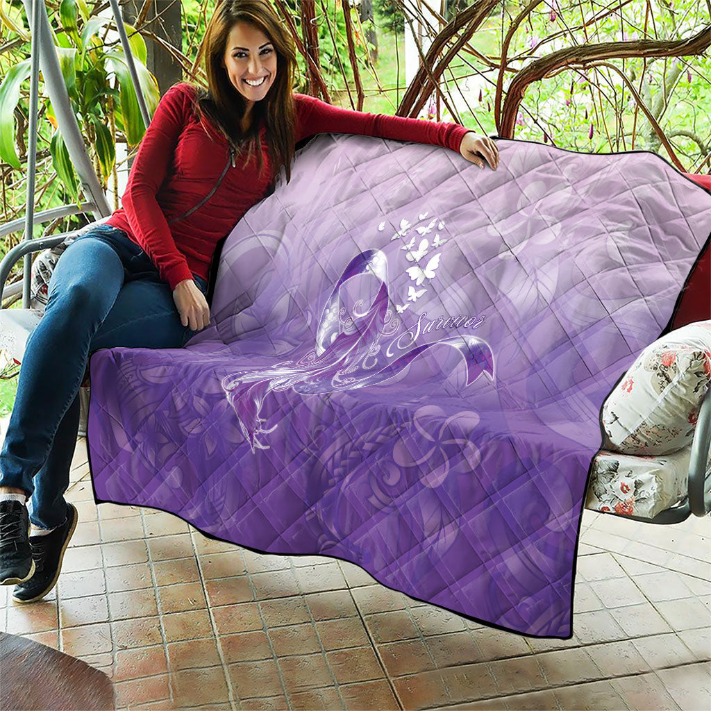 Lupus Awareness Month Quilt Polynesian Style
