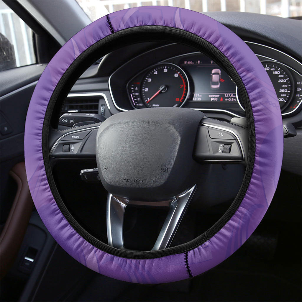 Lupus Awareness Month Steering Wheel Cover Polynesian Style