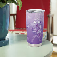 Lupus Awareness Month Tumbler Cup Polynesian Style