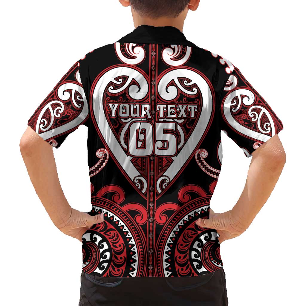 Custom Aotearoa Ngapuhi Family Matching Long Sleeve Bodycon Dress and Hawaiian Shirt Maori Tribal Pattern LT05 - Polynesian Pride