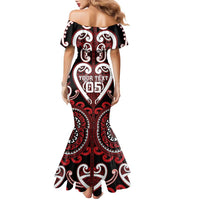 Custom Aotearoa Ngapuhi Family Matching Mermaid Dress and Hawaiian Shirt Maori Tribal Pattern LT05 - Polynesian Pride