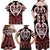 Custom Aotearoa Ngapuhi Family Matching Off Shoulder Maxi Dress and Hawaiian Shirt Maori Tribal Pattern