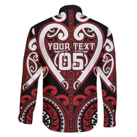 Custom Aotearoa Ngapuhi Family Matching Off Shoulder Short Dress and Hawaiian Shirt Maori Tribal Pattern
