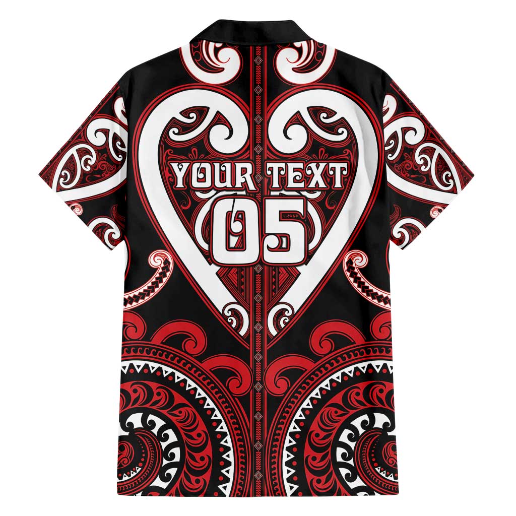 Custom Aotearoa Ngapuhi Family Matching Short Sleeve Bodycon Dress and Hawaiian Shirt Maori Tribal Pattern LT05 - Polynesian Pride