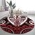 Aotearoa Ngapuhi Round Carpet Maori Tribal Pattern