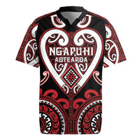 Custom Aotearoa Ngapuhi Rugby Jersey Maori Tribal Pattern