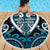 Aotearoa Ngati Porou Beach Blanket Maori Tribal Pattern