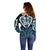 Custom Aotearoa Ngati Porou Off Shoulder Sweater Maori Tribal Pattern