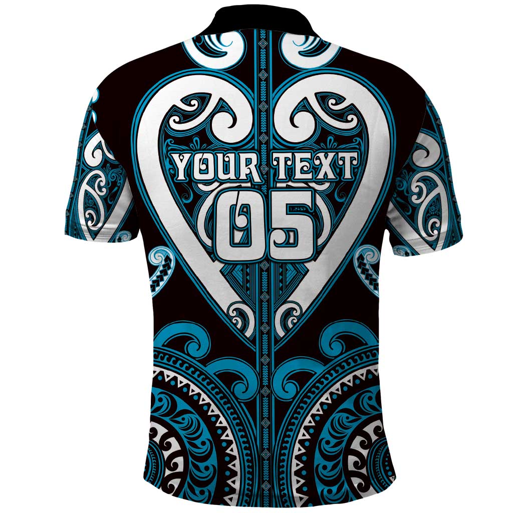 Custom Aotearoa Ngati Porou Polo Shirt Maori Tribal Pattern