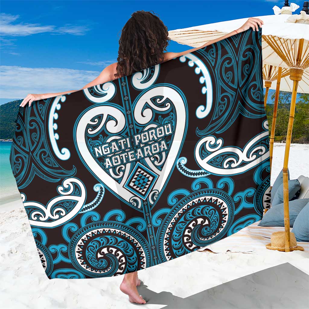 Aotearoa Ngati Porou Sarong Maori Tribal Pattern