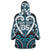 Custom Aotearoa Ngati Porou Wearable Blanket Hoodie Maori Tribal Pattern