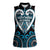Custom Aotearoa Ngati Porou Women Sleeveless Polo Shirt Maori Tribal Pattern
