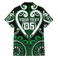 Custom Aotearoa Ngai Tahu Family Matching Long Sleeve Bodycon Dress and Hawaiian Shirt Maori Tribal Pattern LT05 - Polynesian Pride