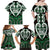 Custom Aotearoa Ngai Tahu Family Matching Off Shoulder Maxi Dress and Hawaiian Shirt Maori Tribal Pattern