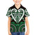 Custom Aotearoa Ngai Tahu Family Matching Off Shoulder Maxi Dress and Hawaiian Shirt Maori Tribal Pattern