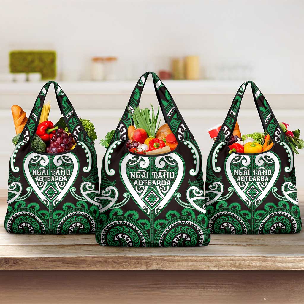 Aotearoa Ngai Tahu Grocery Bag Maori Tribal Pattern