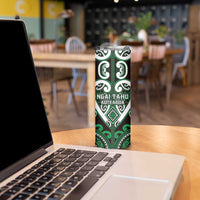 Custom Aotearoa Ngai Tahu Skinny Tumbler Maori Tribal Pattern LT05 - Polynesian Pride