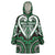 Custom Aotearoa Ngai Tahu Wearable Blanket Hoodie Maori Tribal Pattern