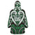 Custom Aotearoa Ngai Tahu Wearable Blanket Hoodie Maori Tribal Pattern