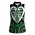 Custom Aotearoa Ngai Tahu Women Sleeveless Polo Shirt Maori Tribal Pattern
