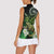Aotearoa New Zealand Tuatara Women Sleeveless Polo Shirt Maori Koru Art