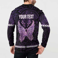 Personalised Alzheimer's Awareness Button Sweatshirt You May Not Remember But I Will Never Forget