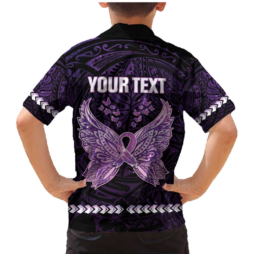 Personalised Alzheimer's Awareness Family Matching Mermaid Dress and Hawaiian Shirt You May Not Remember But I Will Never Forget LT05 - Polynesian Pride