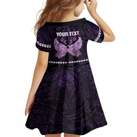 Personalised Alzheimer's Awareness Family Matching Tank Maxi Dress and Hawaiian Shirt You May Not Remember But I Will Never Forget LT05 - Polynesian Pride