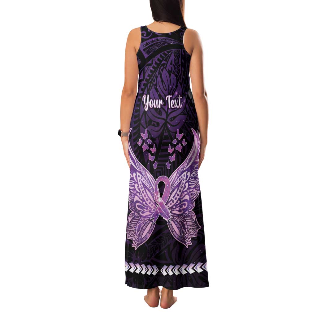 Personalised Alzheimer's Awareness Family Matching Tank Maxi Dress and Hawaiian Shirt You May Not Remember But I Will Never Forget LT05 - Polynesian Pride