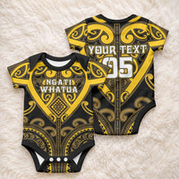 Custom Aotearoa Ngati Whatua Baby Onesie Maori Tribal Pattern LT05 - Polynesian Pride