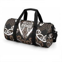 Aotearoa Kati Mamoe Duffle Bag Maori Tribal Pattern LT05 - Polynesian Pride