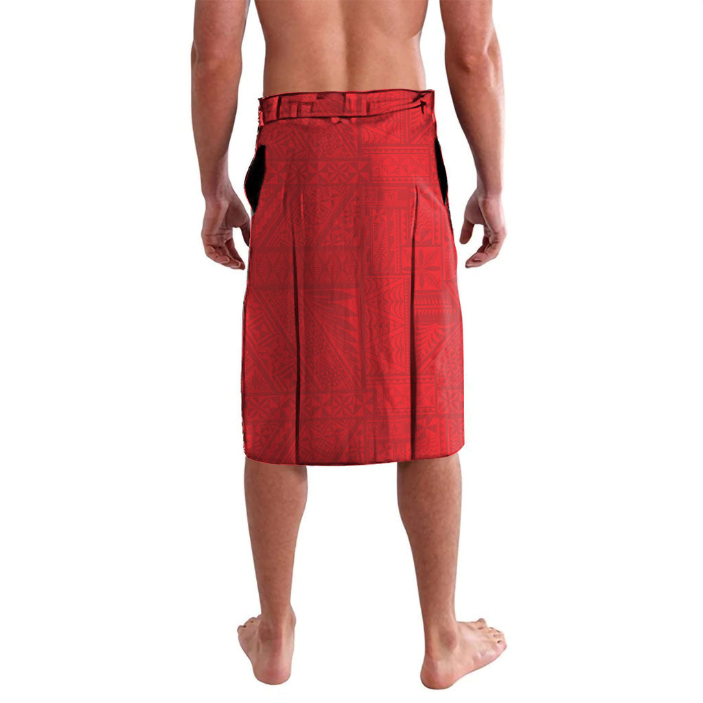 Tonga Ireland Rugby Custom Lavalava Ikale Tahi With Shamrocks Together