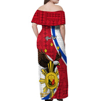personalized-philippines-off-shoulder-maxi-dress-the-eight-rayed-sun-bald-eagle-polynesian-pattern