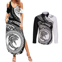 go-fishing-couples-matching-summer-maxi-dress-and-long-sleeve-button-shirts-polynesian-pattern
